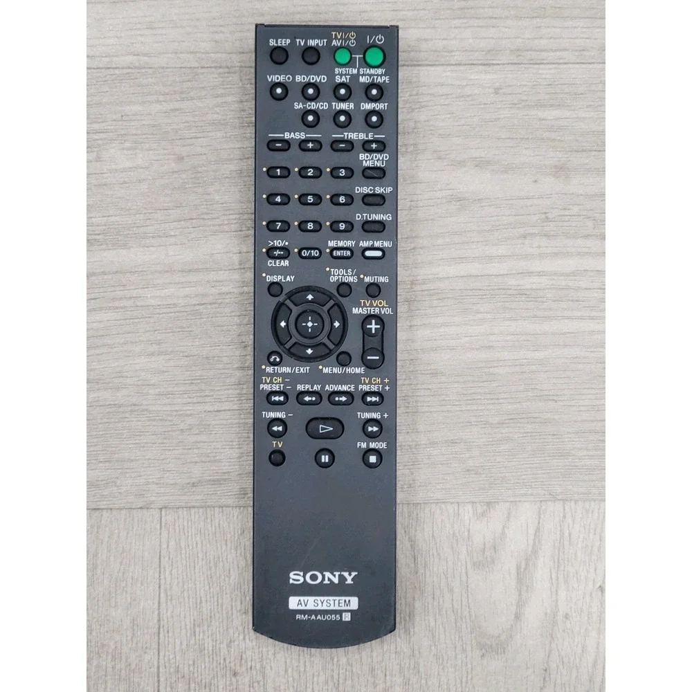 Sony RM-AAU055 Genuine OEM Remote Control STR-DH100 AV Receiver Tested Working